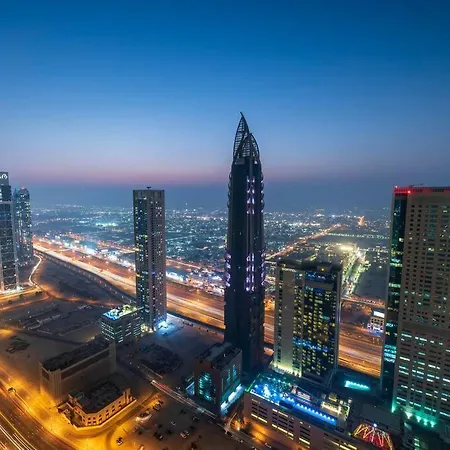 First Class 2Br With Full Dubai Skyline & Sea View Exterior photo