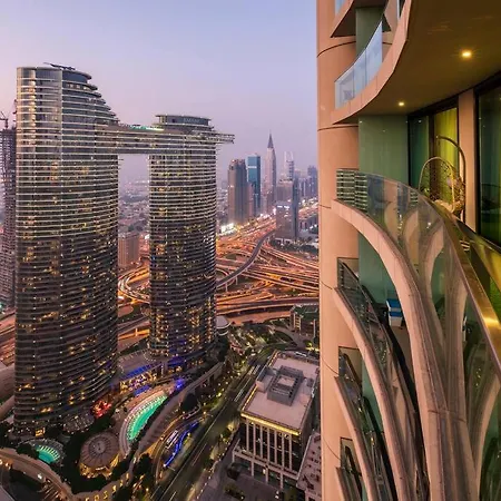 First Class 2Br With Full Dubai Skyline & Sea View Exterior photo