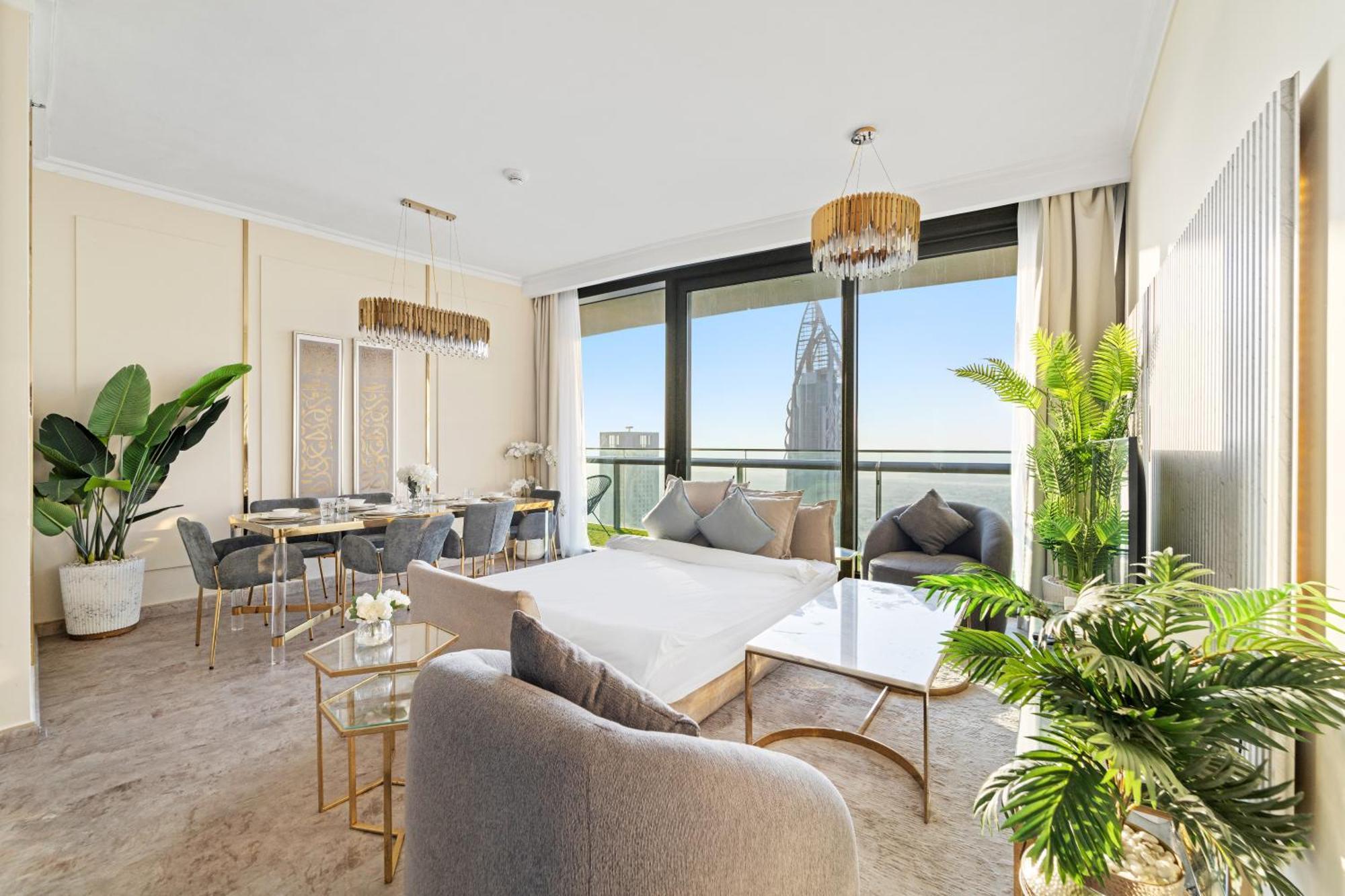First Class 2br With Full Skyline & Sea View Апартаменти