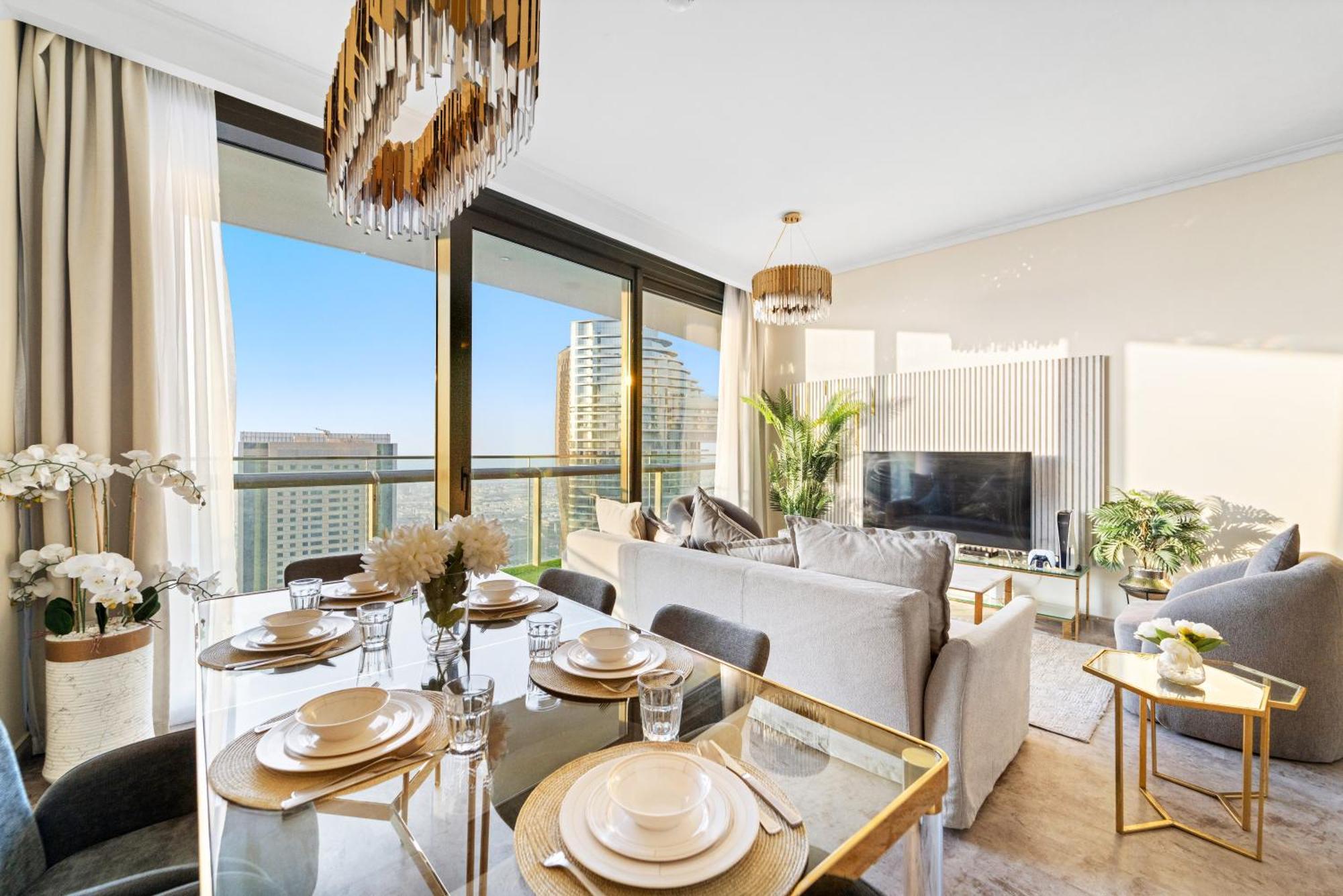 First Class 2br With Full Skyline & Sea View Апартаменти